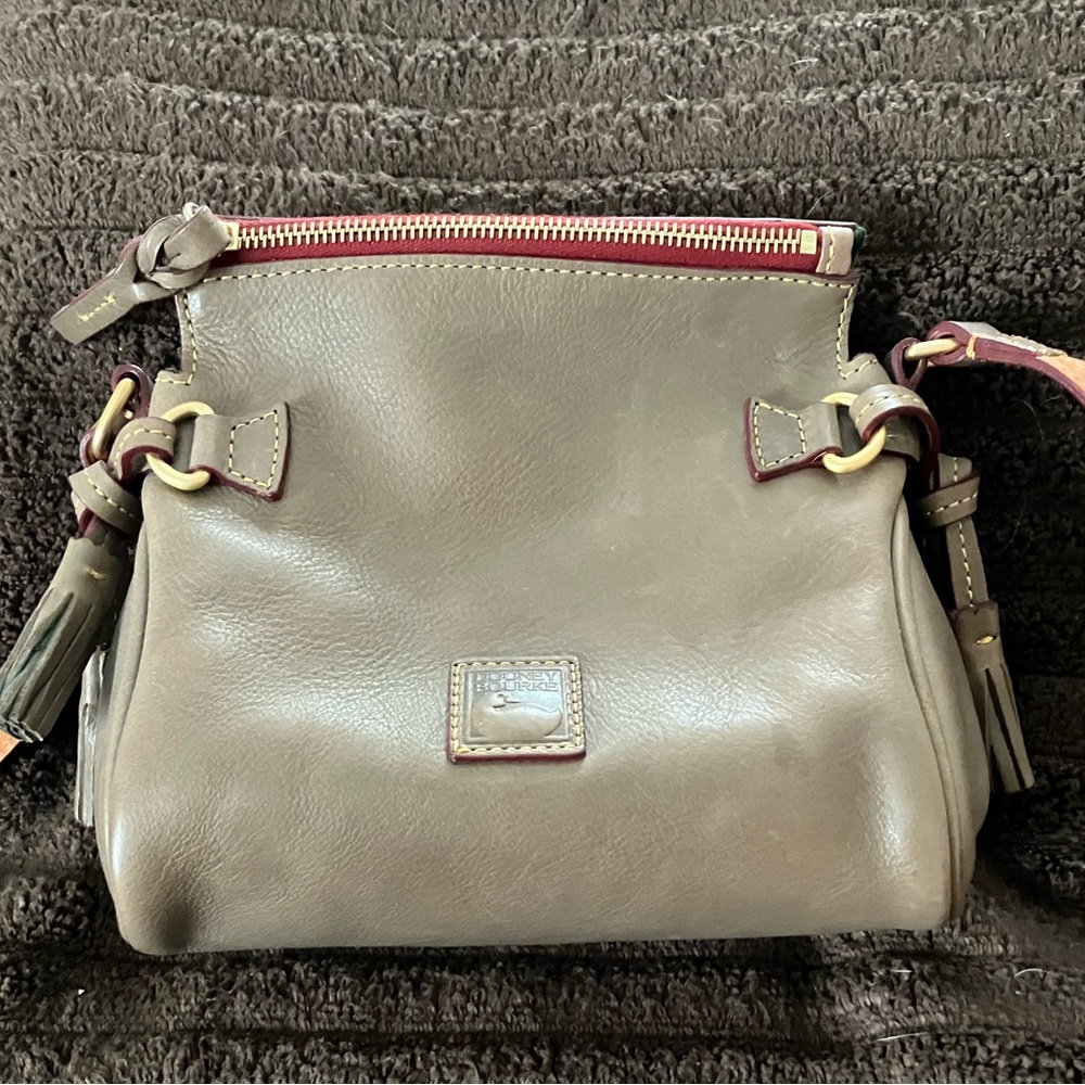 Small Florentine Leather Dooney and Bourke crossbody